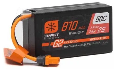 Immagine prodotto di Spektrum Smart G2 LiPo 7,4V 810mAh 50C HC IC2