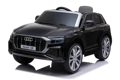 Produktbild von Lizenz Kinder Elektro Auto Audi Q8 Kinderfahrzeug Schwarz