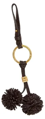 Produktbild von Marc O'Polo Leder Schlüsselanhänger Evi Leather Keyring Burnt Coffee dunkelbraun