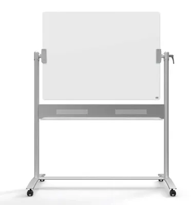 Zdjęcie produktu dla tablica mobilna nobo 120,0 x 90,0 cm białe szkło
