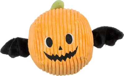 Produktbild von Trixie Hundespielzeug Halloween Kürbis Fledermaus aus Plüsch