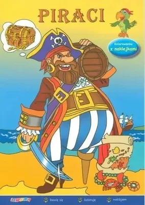 Obrázek produktu pro Piraci. Kolorowanka z naklejkami - praca zbiorowa
