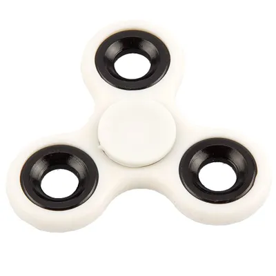 Produktbild von FunTomia Spiel FunTomia Fidget Spinner Tri Spinner Finger Hand LED Kugellager