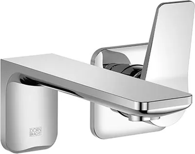 Produktbild von Dornbracht Waschtisch Wand Einhebelmischer ohne Ablaufgarnitur Lisse platin matt, 36860845-06