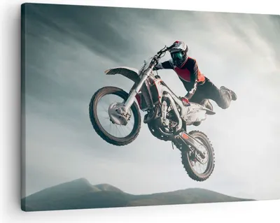 Produktbild von Bild auf Leinwand - Leinwandbild - Motor Sport Helm - 70x50cm - Wand Bild - Wanddeko - Wandbilder - Leinwanddruck - Bilder - Kunstdruck - Wanddekoration - Leinwand bilder - Wandkunst - AA70x50-4069