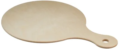 Schneidebrett mit Griff, Buchenholz, 43,5x30 cm, natur