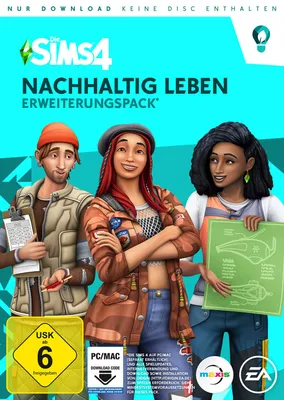 Produktbild von Electronic Arts Les Sims 4 Ecologie Expansion Pack, PC, T (Jugendliche), Physische Medien