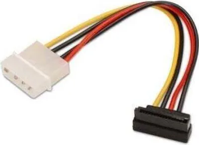 Produktbild von AISENS A131-0160, 0,16 m, SATA 15-Pin, Molex (4-pin), Männlich, Weiblich, Schwarz