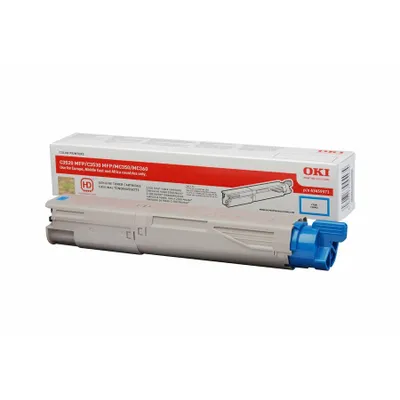 Produktbild von OKI Tonerpatrone - 43459371 - cyan - 2.500Seiten