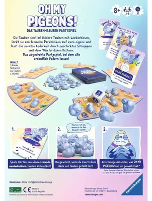 Produktbild von Oh my Pigeons! Ravensburger 22688