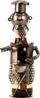 Produktbild von Flaschenhalter Grillmeister für Bierflasche aus Metall