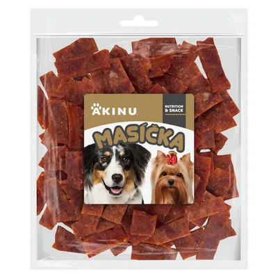 Obrázek produktu pro Akinu MASÍČKA Králičí pásky pamlsek pro psy 300 g