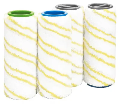4 Ersatzrollen für Kärcher FC7/FC5/FC3, Mikrofaser