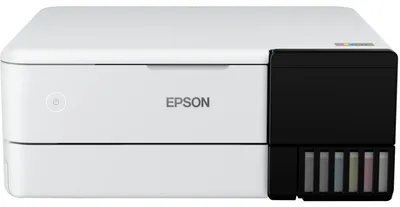 Produktbild von Epson EcoTank ET-8500, Tintenstrahl, Farbdruck, 5760 x 1440 DPI, A4, Direktdruck, Weiß