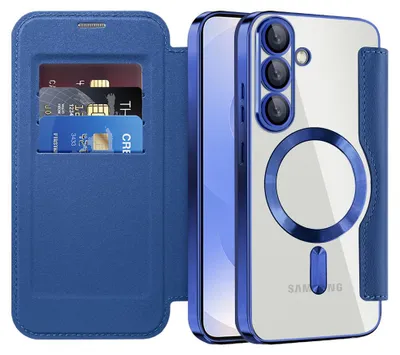Obrázek produktu pro Techsuit – pouzdro SmartMag Book pro Samsung Galaxy S25 Plus – modré