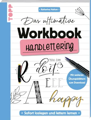 Produktbild von Das ultimative Workbook: Handlettering