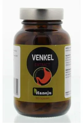 Productafbeelding van Hanoju Venkel extract 400mg (90 capsules)