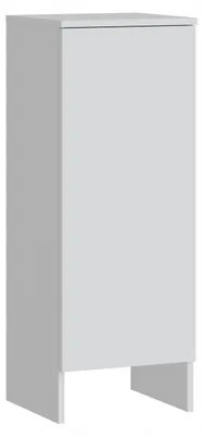 Produktbild von Badschrank Stehend - Weiß - 35 Cm Breit - 3 Regale - Moderne Möbel