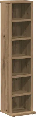 Obrázek produktu pro Skříňka na CD dub artisan 21x20x88 cm kompozitní dřevo