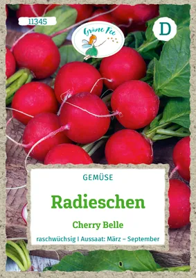 Produktbild von Grüne Fee - Radieschen Cherry Belle Samen - 11345