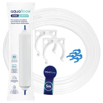 Produktbild von AquaFloow Kühlschrank Wasserfilter Set mit 5 m Schlauch Samsung LG DA29-10105J