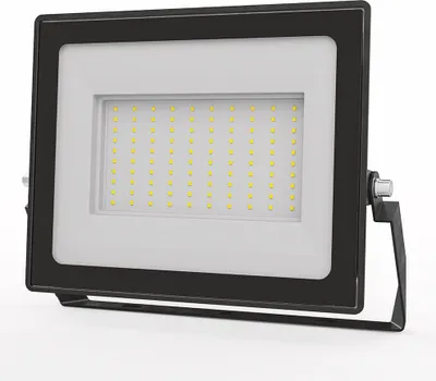 Produktbild von hoftronic LED Fluter 100W 8700 lm 6500K IP65 Schwarz