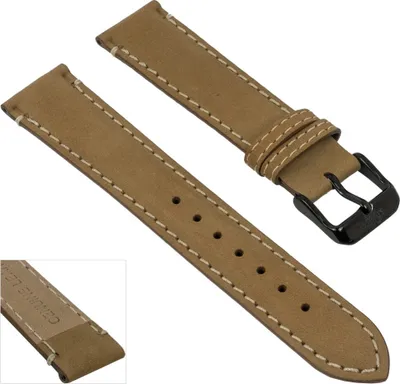 Produktbild von s.Oliver SO-2925-LQ | Uhrenarmband Leder hellbraun 20mm