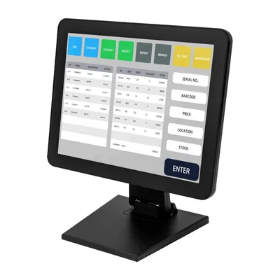 Produktbild von 15palcová kapacitní pokladna s dotykovou obrazovkou Daňový pokladní systém s pokladním softwarem, integrovanou tiskárnou účtenek, WiFi, vhodný pro gastronomii