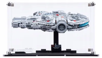 Produktbild von Blacked Brick Vitrine für LEGO® 75375 Star Wars – Millennium Falke