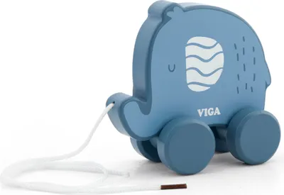 Produktbild von Viga 44004 PolarB Pull Along - Elefant