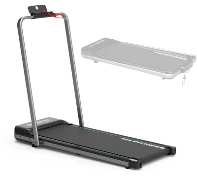 Zdjęcie produktu dla Loopband - Bieżnia - Mocna bieżnia - Urządzenie do chodzenia - Sprzęt fitness - Składana konstrukcja - Silnik 1,5 KM