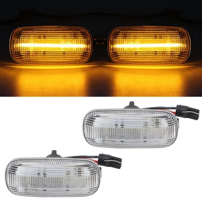 Productafbeelding van Zijknipperlicht, 2 stuks, LED, wit, voor Audi A3 8P, A4 B6 B7 8E 8H, A6 4F C6
