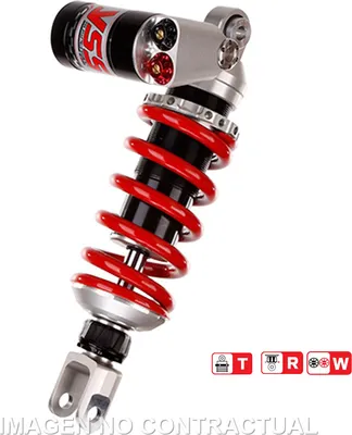 Obrázek produktu pro Zadní mono tlumič řady G456 vhodný pro Yamaha YZF-R6 (08-15) MG456-295TRW-22I-858