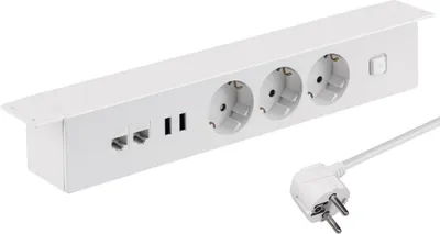 Produktbild von Aluminium Office Steckdosenleiste I Typ-2