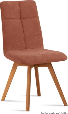 Produktbild von Esszimmerstuhl (2er-Set) Dimut 47x92x60 Eiche geölt/Cognac