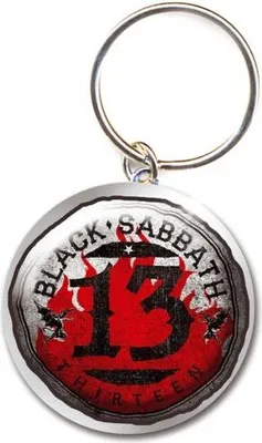 Produktbild von Black Sabbath 13 Flame Circle Schlüsselanhänger