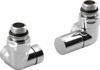 Image de CORNER SIMPLY Set de raccordement, droite, chrome