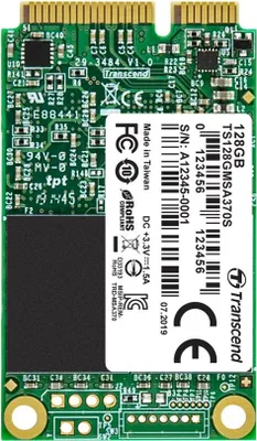 Obrázok produktu pre Transcend 370S - SSD - 128 GB - interný - mSATA