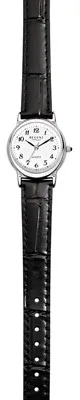 Produktbild von Regent F 013 6910.40.19 Damen-Armbanduhr, Edelstahl-Gehäuse, Leder-Armband