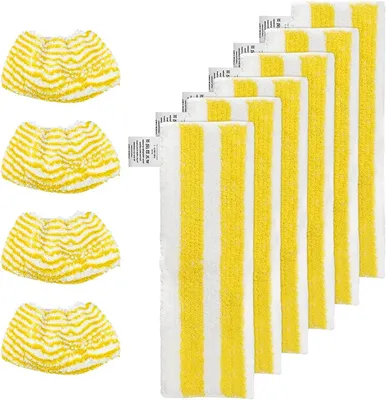 10 Mikrofaser-Bodenreinigungstücher für Dampfreiniger