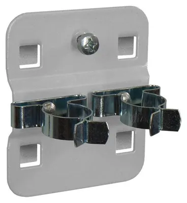 Produktbild von Lochwand-Werkzeugklemme, doppelt, Ø 19 mm