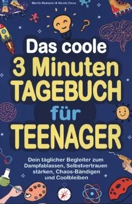 Produktbild von Das coole 3 Minuten-Tagebuch für Teenager