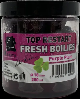 Produktbild von LK Baits boilie v dipu Fresh Boilie TopRestart Purple Plum 250ml 47030431