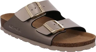 Produktbild von Rohde Damen Clogs Pantoletten Weite G Perlato Schnalle Alba 5623, Größe:37 EU, Farbe:Braun
