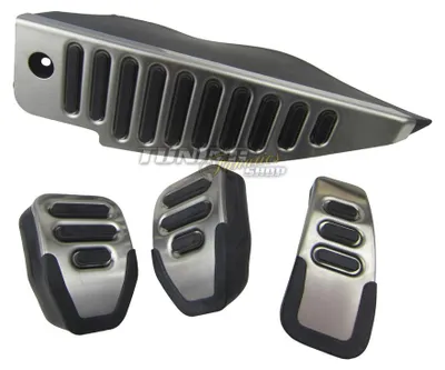 Obrázek produktu pro Originální Audi pedály z nerezové oceli + opěrka nohou Audi A4 S4 8E B6 B7 8H = RHD