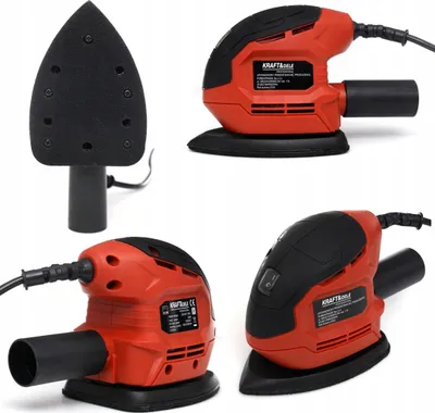 Zdjęcie produktu dla Szlifierka mimośrodowa wielofunkcyjna Kraft&Dele KD3044 900 W 230 V