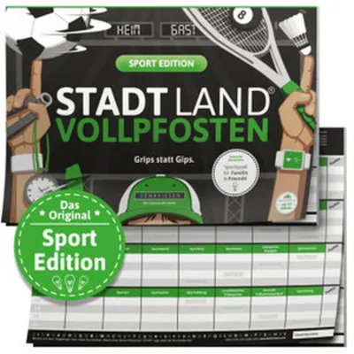 Obrázek produktu pro Denkriesen Stadt Land Vollpfosten - Sportovní edice