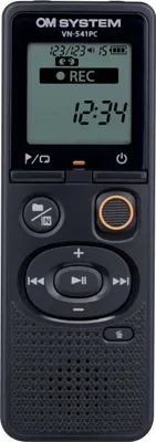 Produktbild von Olympus VN-541PC, 1570 h, Lange Wiedergabe (LP), WMA, 40 - 13000 Hz, 5 - 32 Kbit/s, 1570 h