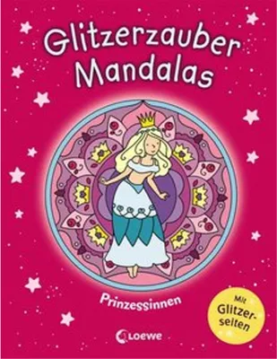 Obrázek produktu pro Glitzerzauber-Mandalas - Prinzessinnen