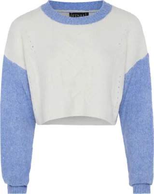 Immagine prodotto di Maglione da donna FENIA - bianco lana blu, M/L